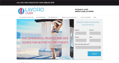 Desktop Screenshot of lavorolaser.com
